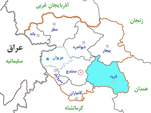 شهرستان قروه