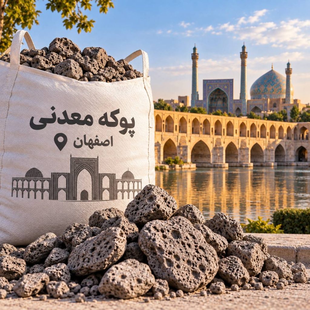 قیمت پوکه معدنی در اصفهان