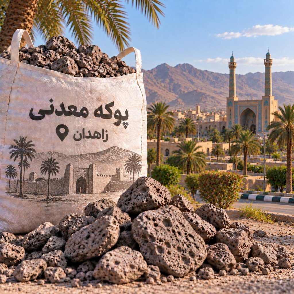پوکه معدنی در زاهدان