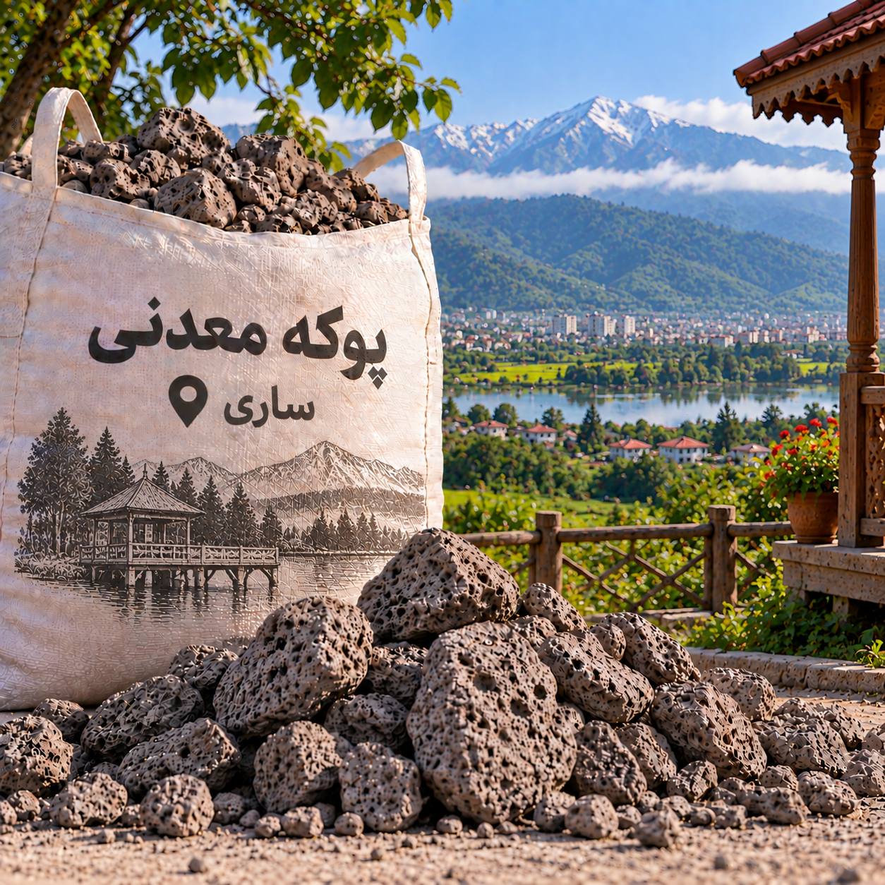 خرید پوکه معدنی در ساری